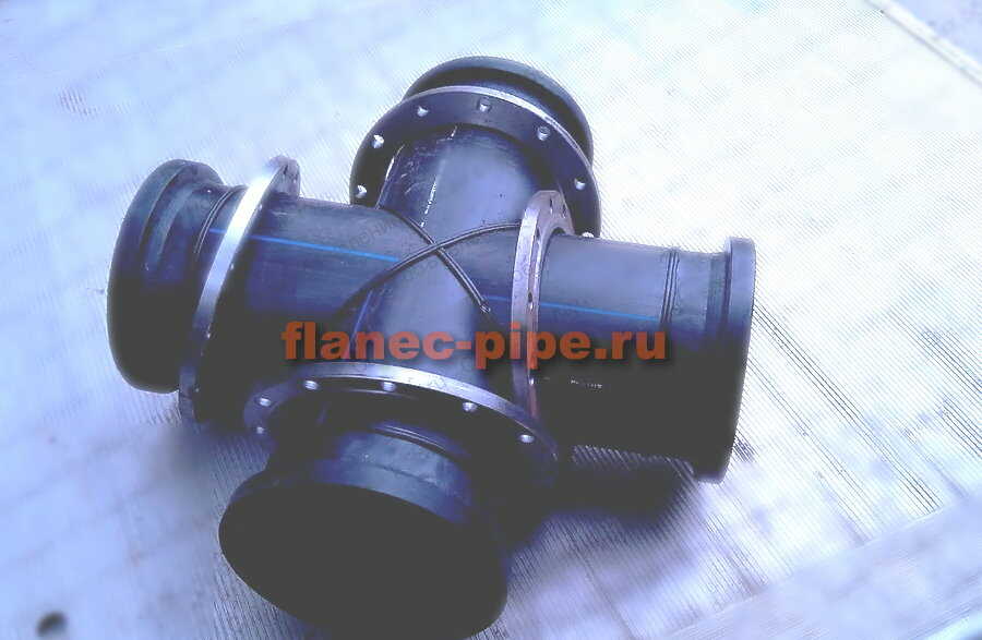 Крестовина ПЭ офланцованная в Чебоксарах